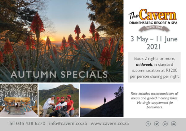 Autumn Specials 3 May - 11 June 2021