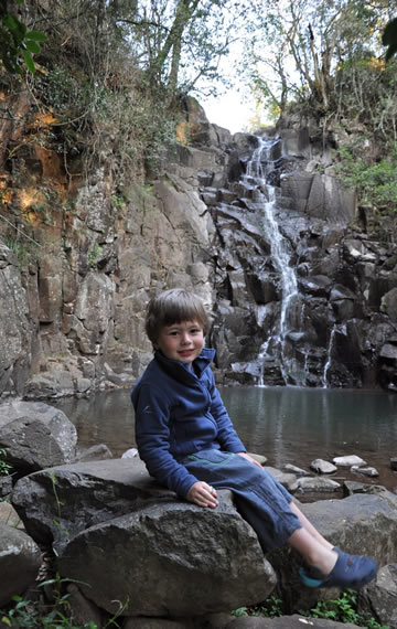 cavern waterfall