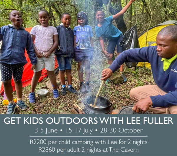 Kids outdoors with Lee Fuller