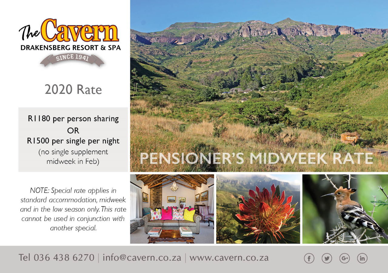 Pensioner's Midweek Rate