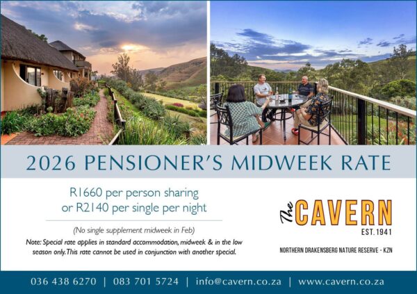 2026 Pensioner's Midweek Rate